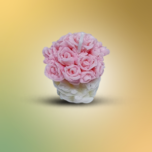 Bouquet candle