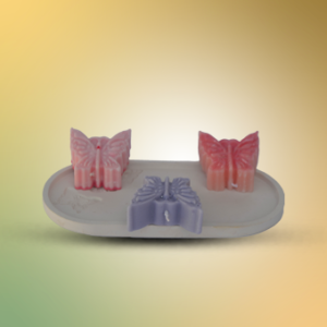 Butterfly candle