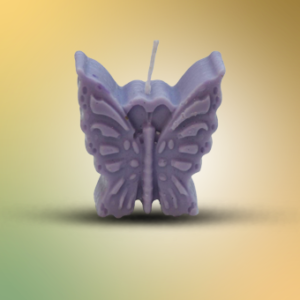 Butterfly candle