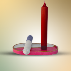 Long candle Red