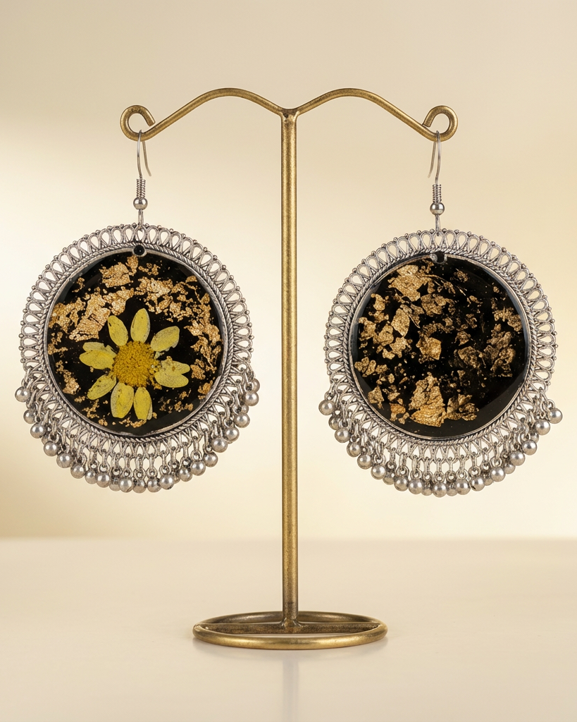 Golden Bloom Earrings