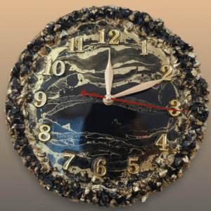 Black Gold wall clock